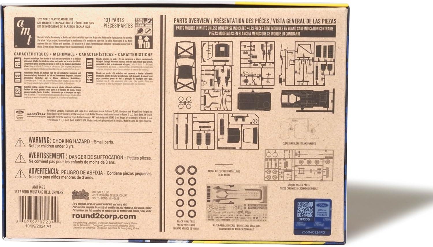 image:imageAMT Ford Louisville Short Hauler Morton Salt 125 Scale Model Kit1475 1977 Ford Mustang Hells Drivers