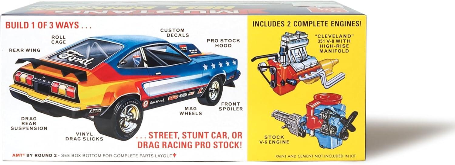 image:imageAMT Ford Louisville Short Hauler Morton Salt 125 Scale Model Kit1475 1977 Ford Mustang Hells Drivers