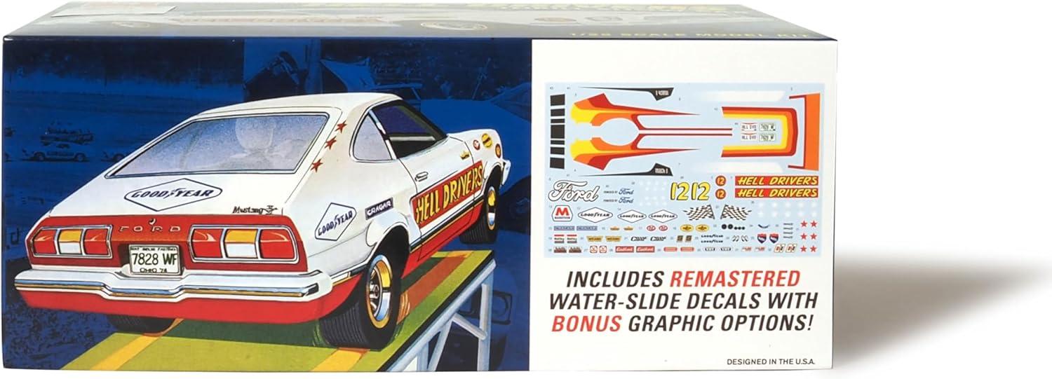 image:imageAMT Ford Louisville Short Hauler Morton Salt 125 Scale Model Kit1475 1977 Ford Mustang Hells Drivers