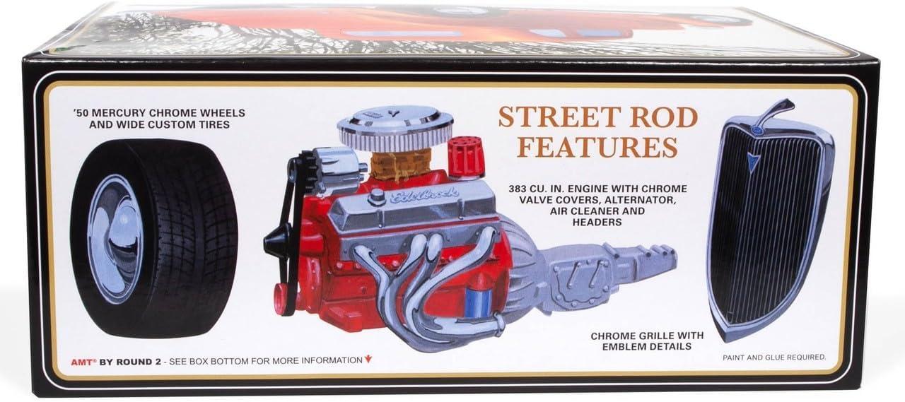 image:imageAMT Ford Louisville Short Hauler Morton Salt 125 Scale Model Kit1934 Ford 5Window Coupe Street Rod