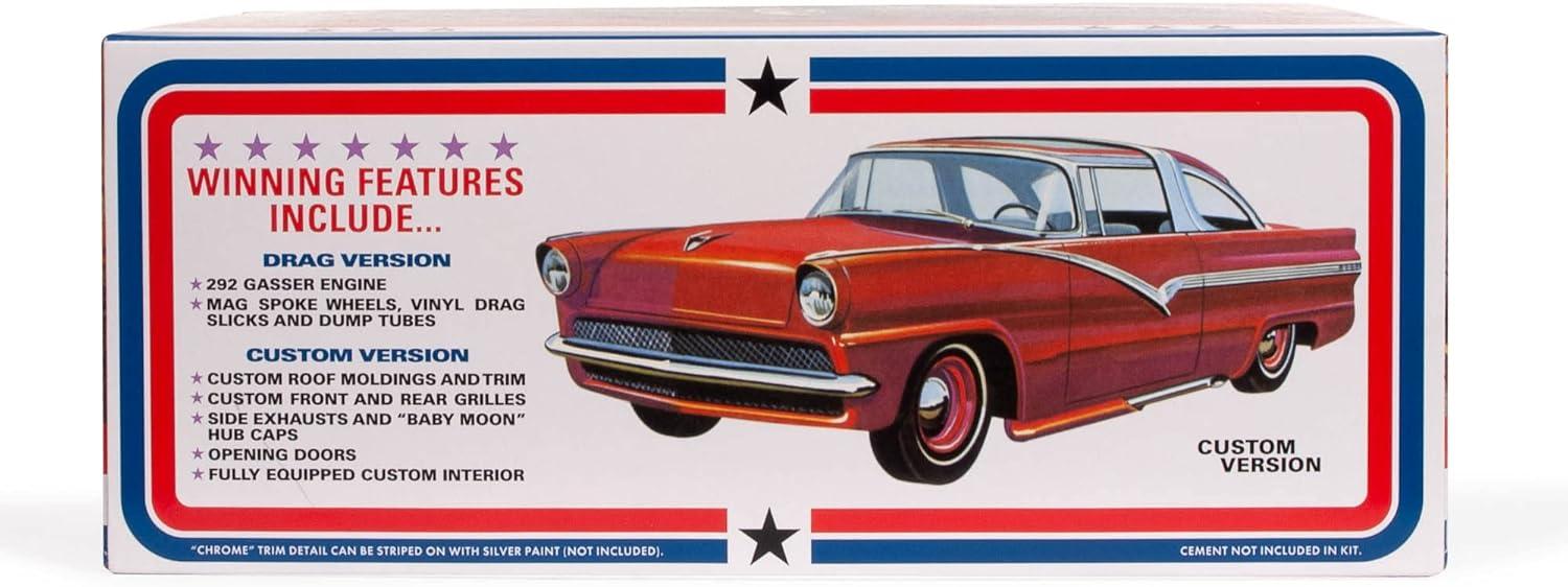 image:imageAMT Ford Louisville Short Hauler Morton Salt 125 Scale Model Kit1956 Ford Victoria Hardtop