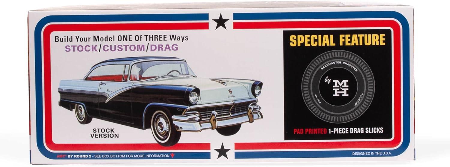 image:imageAMT Ford Louisville Short Hauler Morton Salt 125 Scale Model Kit1956 Ford Victoria Hardtop