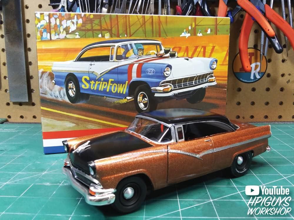 image:imageAMT Ford Louisville Short Hauler Morton Salt 125 Scale Model Kit1956 Ford Victoria Hardtop