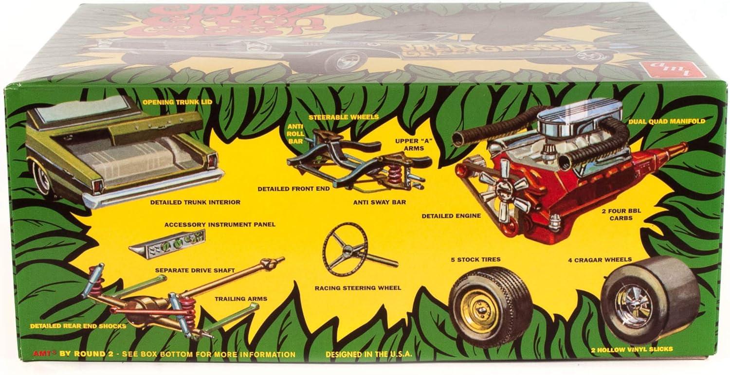 image:imageAMT Ford Louisville Short Hauler Morton Salt 125 Scale Model Kit1965 Ford Galaxie Jolly Green Gasser