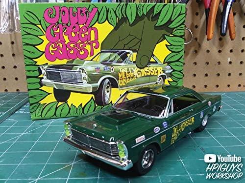 image:imageAMT Ford Louisville Short Hauler Morton Salt 125 Scale Model Kit1965 Ford Galaxie Jolly Green Gasser