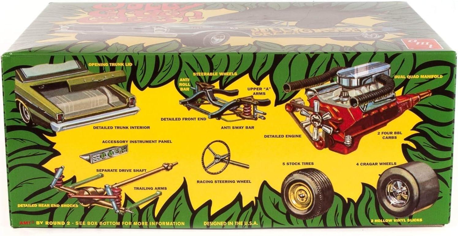 image:imageAMT Ford Louisville Short Hauler Morton Salt 125 Scale Model Kit1965 Ford Galaxie Jolly Green Gasser