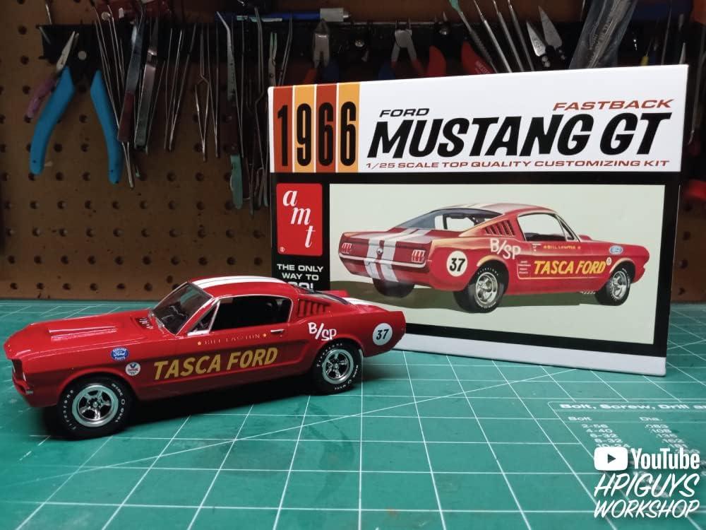 image:imageAMT Ford Louisville Short Hauler Morton Salt 125 Scale Model Kit1966 Ford Mustang Fastback