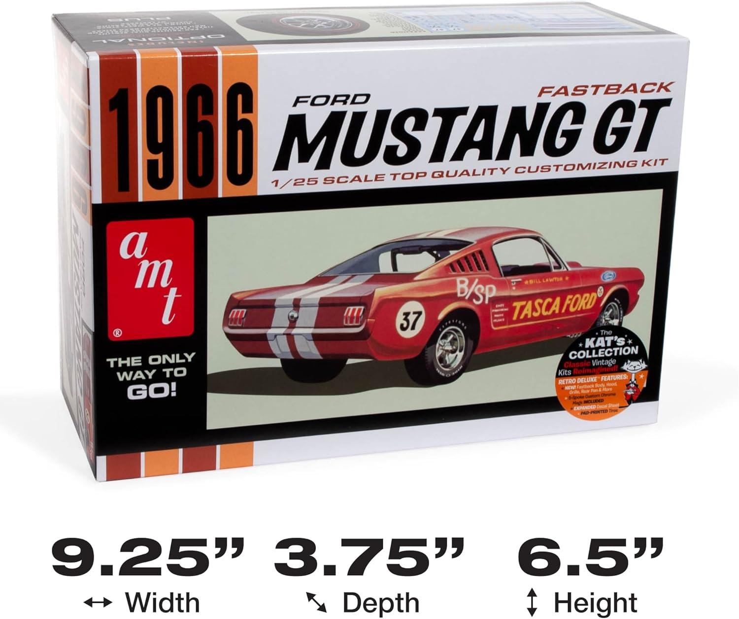 image:imageAMT Ford Louisville Short Hauler Morton Salt 125 Scale Model Kit1966 Ford Mustang Fastback