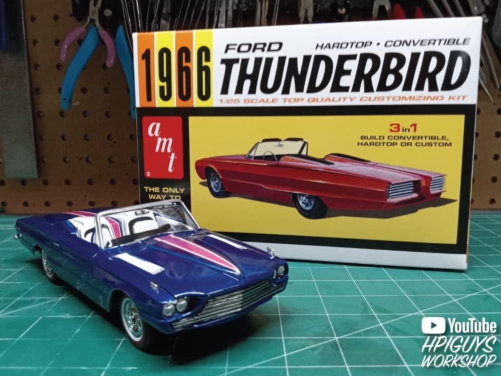 image:imageAMT Ford Louisville Short Hauler Morton Salt 125 Scale Model Kit1966 Ford Thunderbird HardtopConvertible
