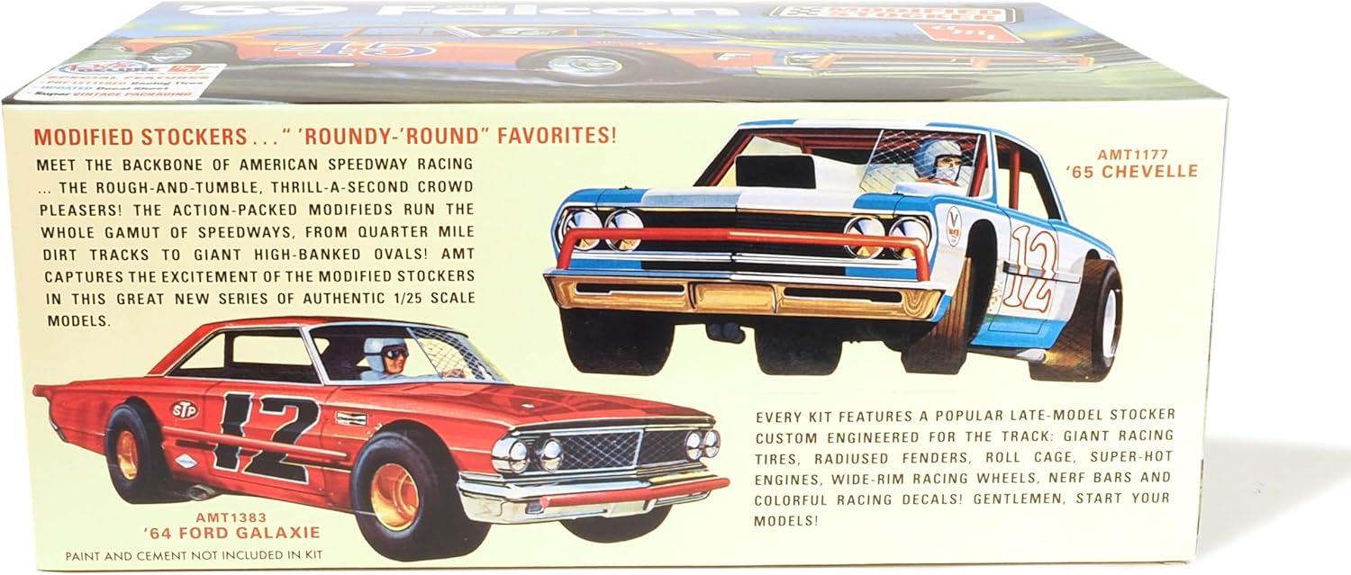 image:imageAMT Ford Louisville Short Hauler Morton Salt 125 Scale Model Kit1969 Ford Falcon Modified Stocker