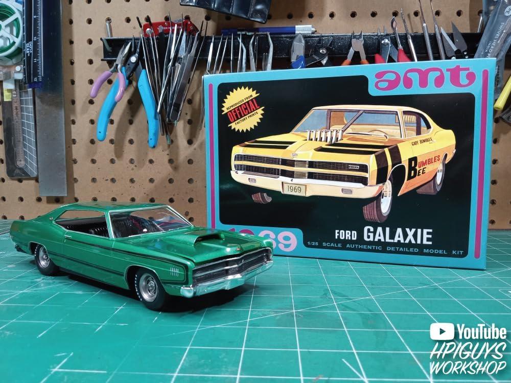 image:imageAMT Ford Louisville Short Hauler Morton Salt 125 Scale Model Kit1969 Ford Galaxie Hardtop