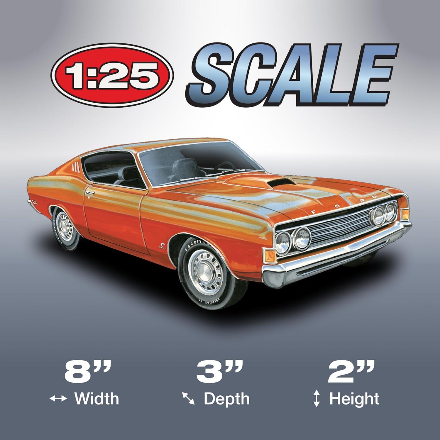 image:imageAMT Ford Louisville Short Hauler Morton Salt 125 Scale Model Kit1969 Ford Torino Cobra Fastback