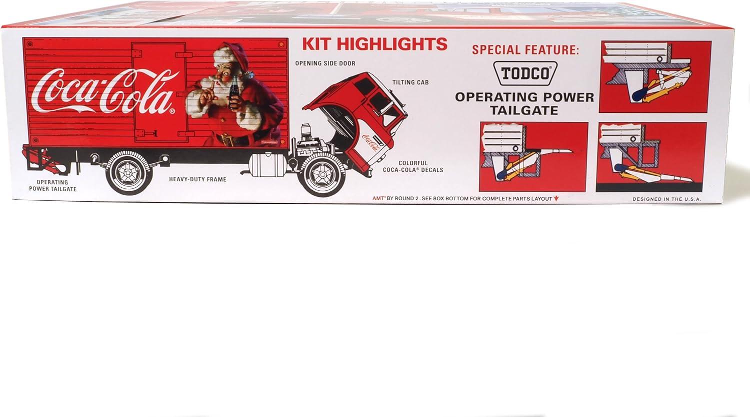 image:imageAMT Ford Louisville Short Hauler Morton Salt 125 Scale Model KitFord C600 City Holiday Delivery Truck CocaCola