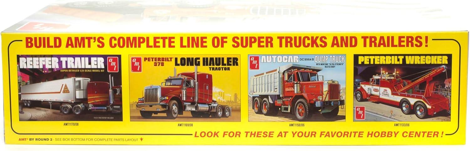 image:imageAMT Ford Louisville Short Hauler Morton Salt 125 Scale Model KitFord LNT8000 Snow Plow