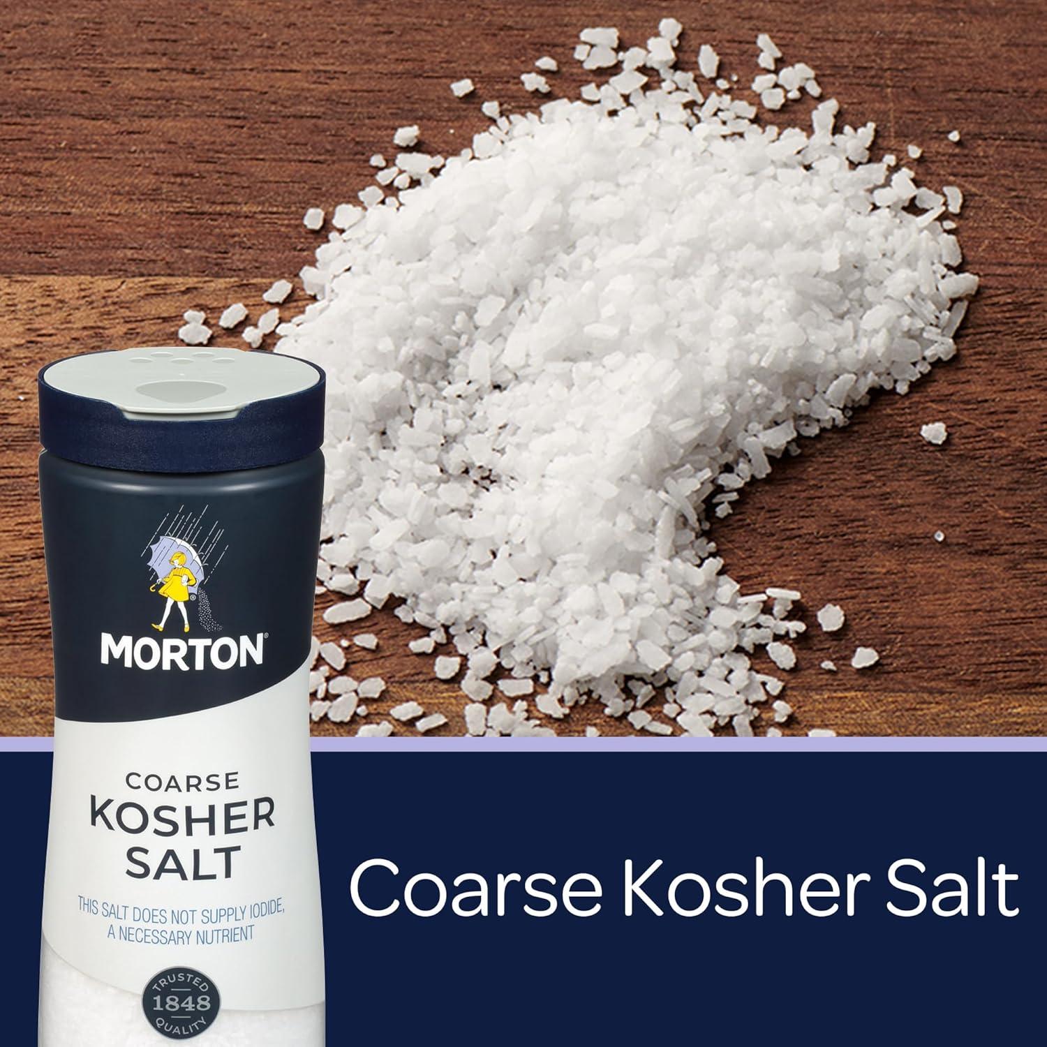 image:imageMorton Coarse Kosher Bottle 1Lb 2 Pack