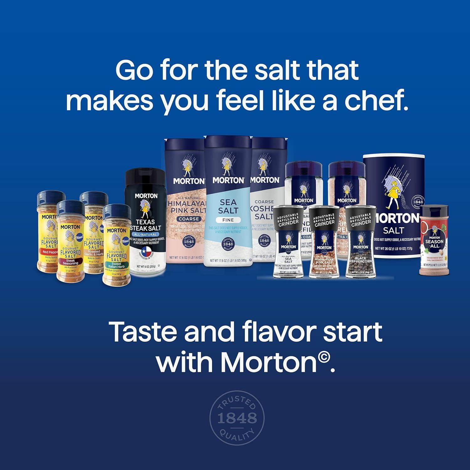 image:imageMorton Gourmet Flavored Salt Red Pepper 2 Pack