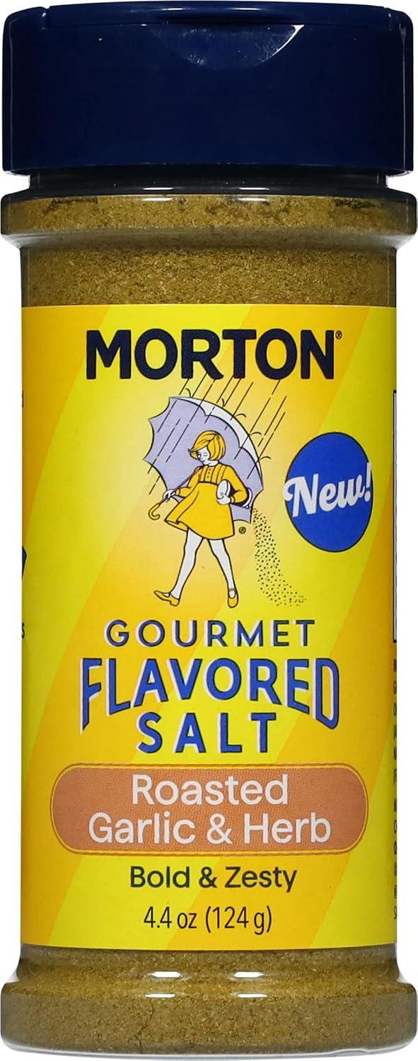 image:imageMorton Gourmet Flavored Salt Roasted Garlic amp Herb 2 Pack