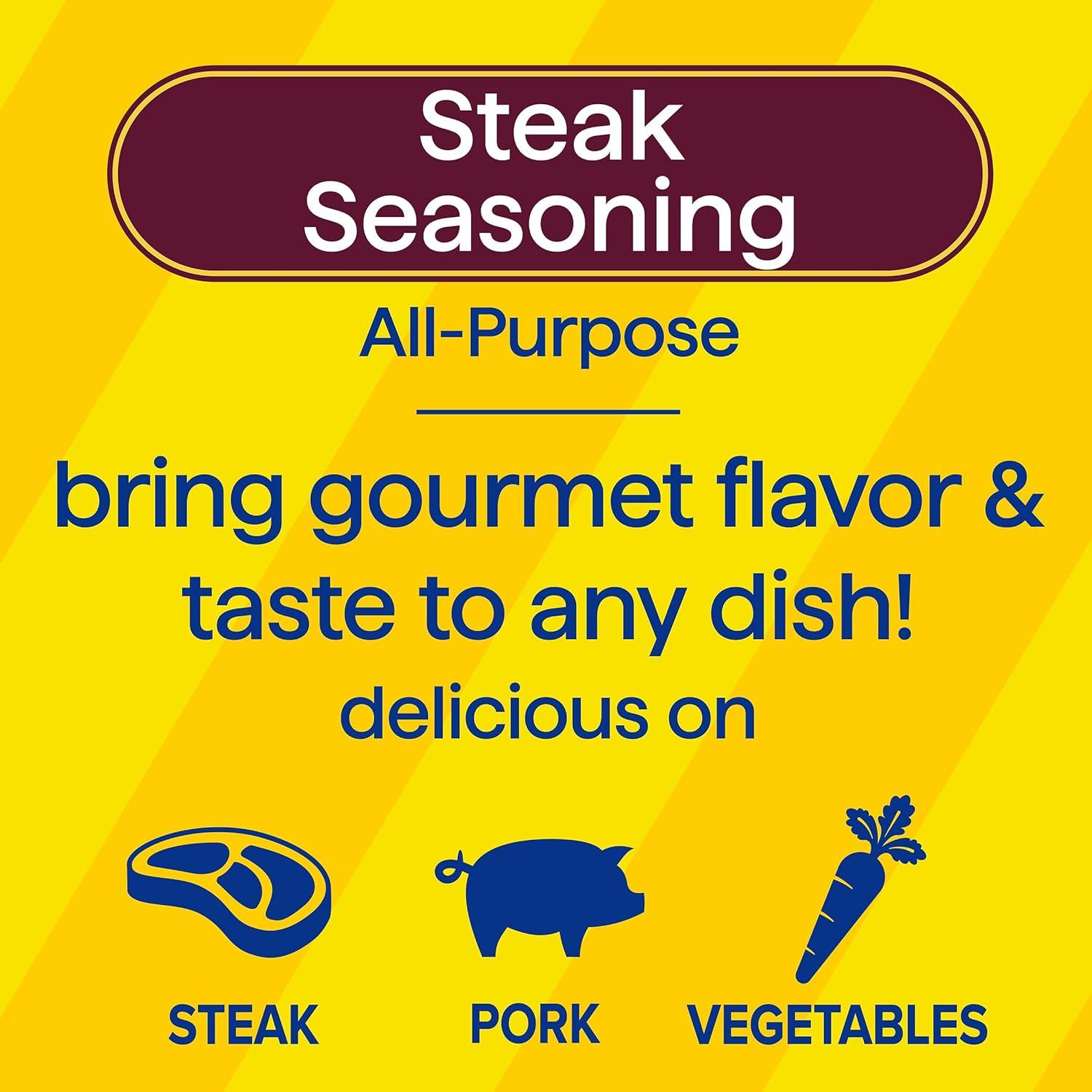 image:imageMorton Gourmet Flavored Salt Steak Seasoning 2 Pack