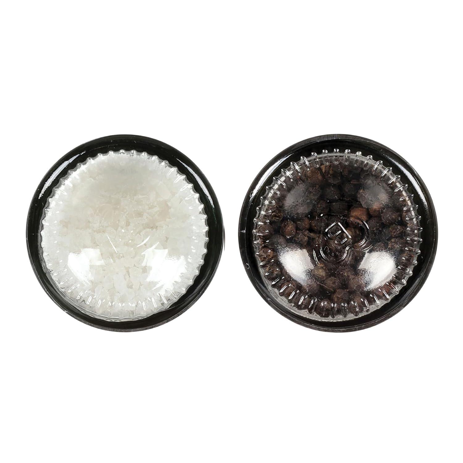 image:imageMorton Grinder Set Sea Salt 25 oz amp Black Peppercorn 125 oz 2Pack Adjustable amp Refillable Perfect for Cooking Seasoning and Finishing37 Ounce Pack of 1