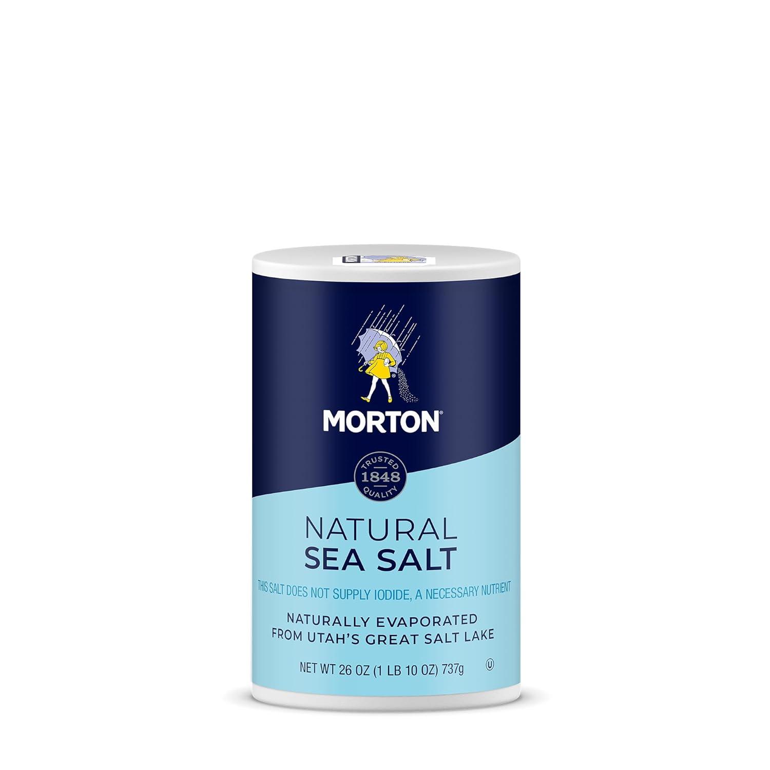 image:imageMorton Natural Sea Salt Round 26oz 2 Pack