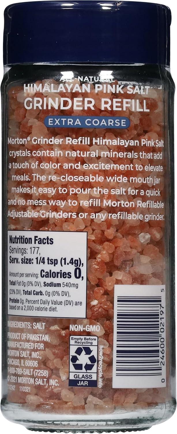 image:imageMorton Pink Salt Grinder Refill 9oz 2 Pack