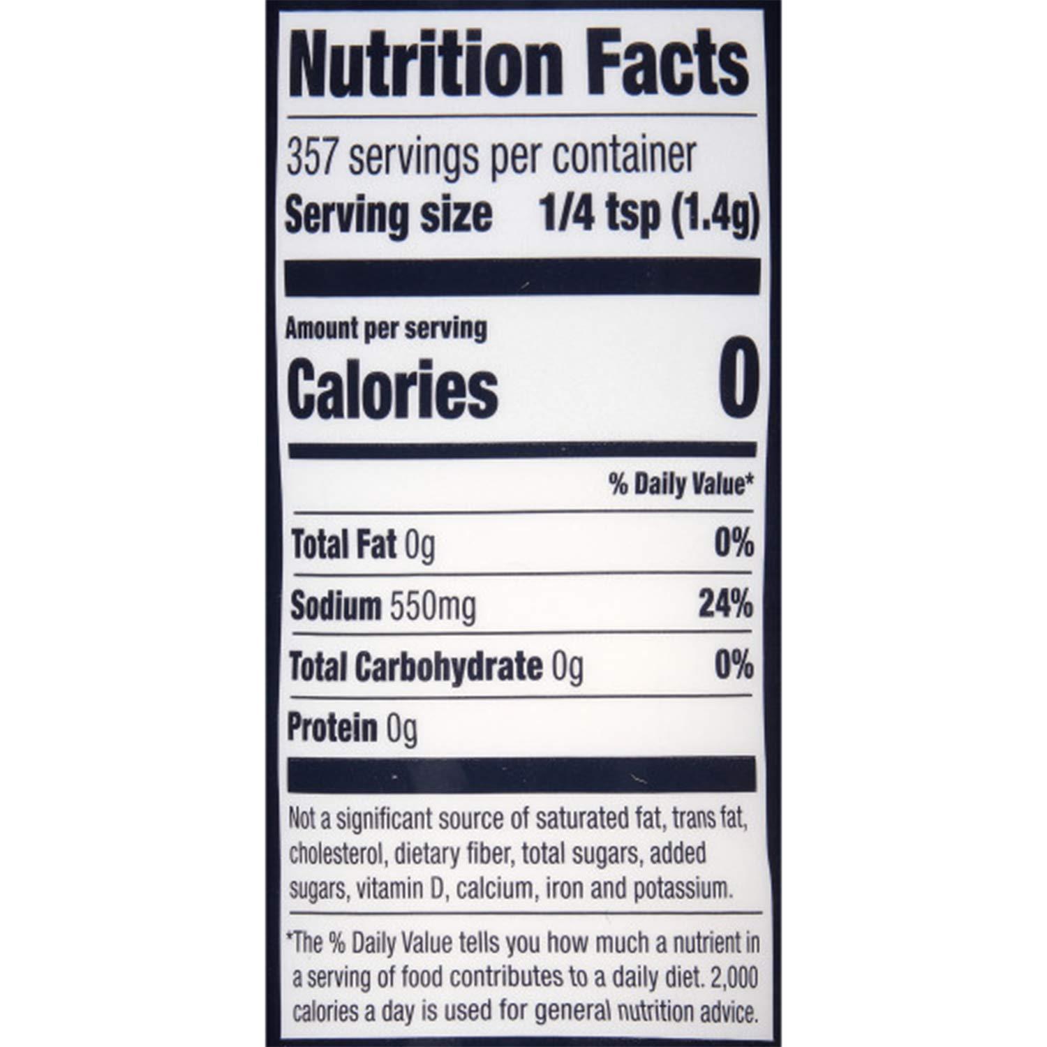 image:imageMorton Sea Salt Fine 176 oz 2Pack AllNatural Perfect for Baking Blending amp Cooking176 Ounce Pack of 12