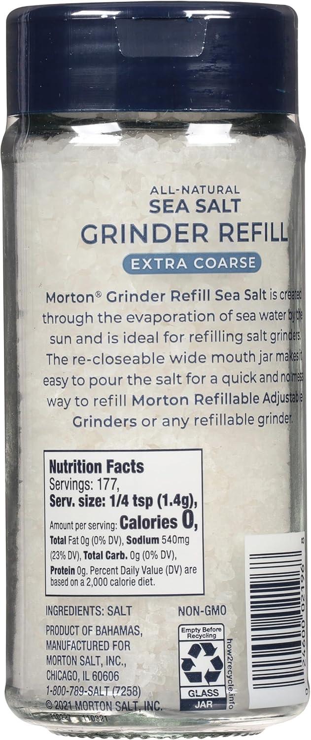 image:imageMorton Sea Salt Grinder Refill 9oz 2 Pack