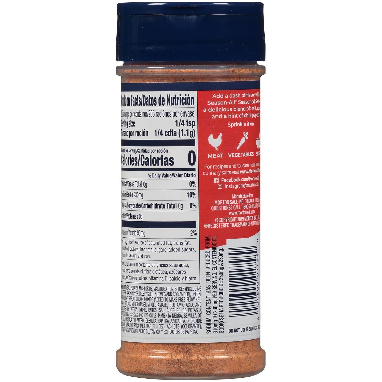 image:imageMorton SeasonAll Less Sodium 8oz 2 Pack