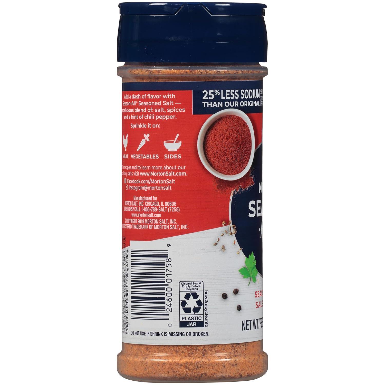 image:imageMorton SeasonAll Less Sodium 8oz 2 Pack