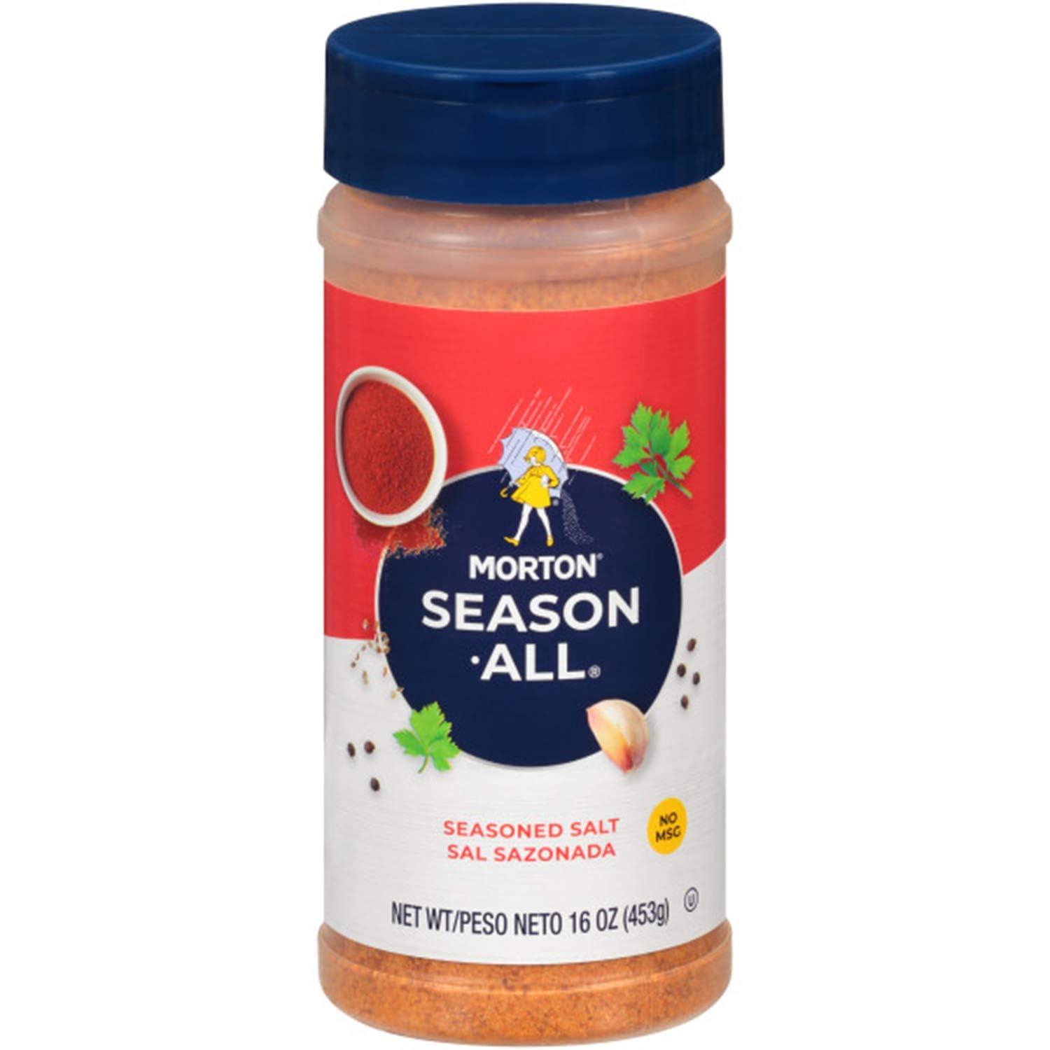 image:imageMorton SeasonAll Seasoned Salt 325 oz 12Pack Great for Cooking Seasoning amp Flavoring16 Ounce Pack of 12