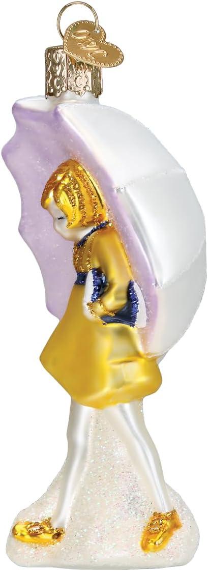 image:imageOld World Christmas Morton Umbrella Girl Glass Blown Ornament for Christmas Tree Handcrafted Holiday Decoration Kitchen Collection