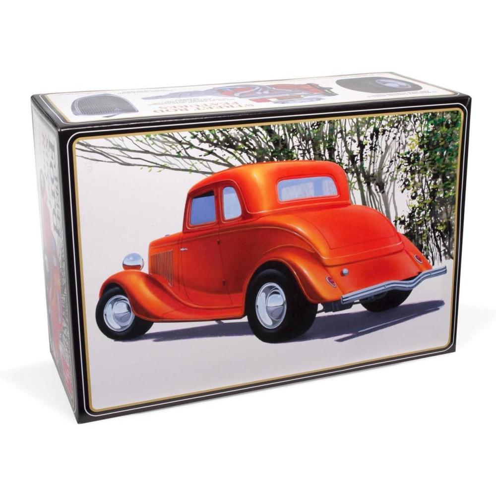 image:imageAMT Ford Louisville Short Hauler Morton Salt 125 Scale Model Kit1934 Ford 5Window Coupe Street Rod