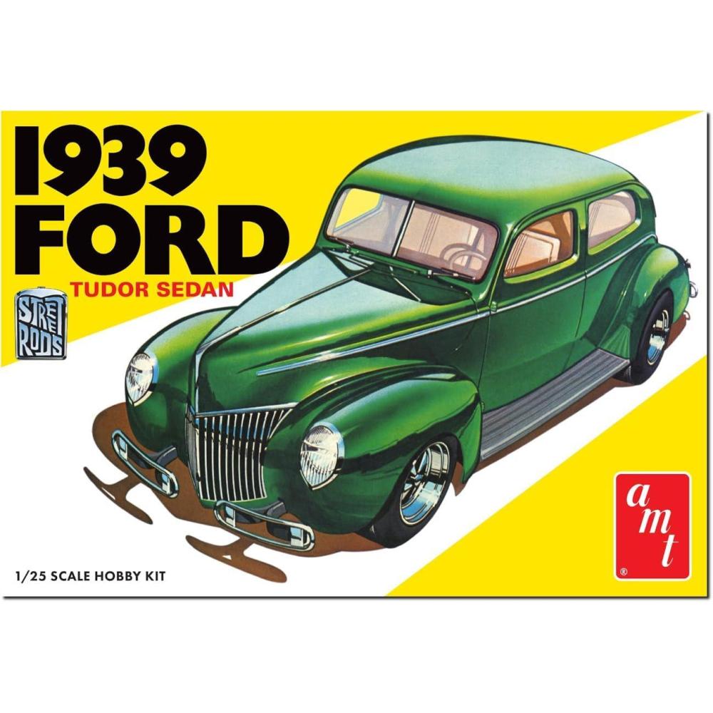 image:imageAMT Ford Louisville Short Hauler Morton Salt 125 Scale Model Kit1939 Ford Sedan Street Rod Series