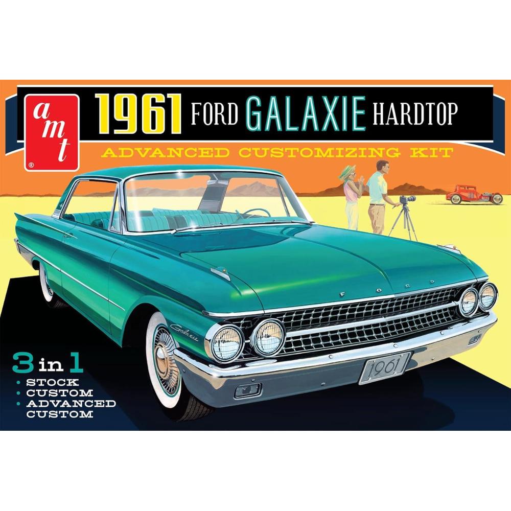 image:imageAMT Ford Louisville Short Hauler Morton Salt 125 Scale Model Kit1961 Ford Galaxie Hardtop