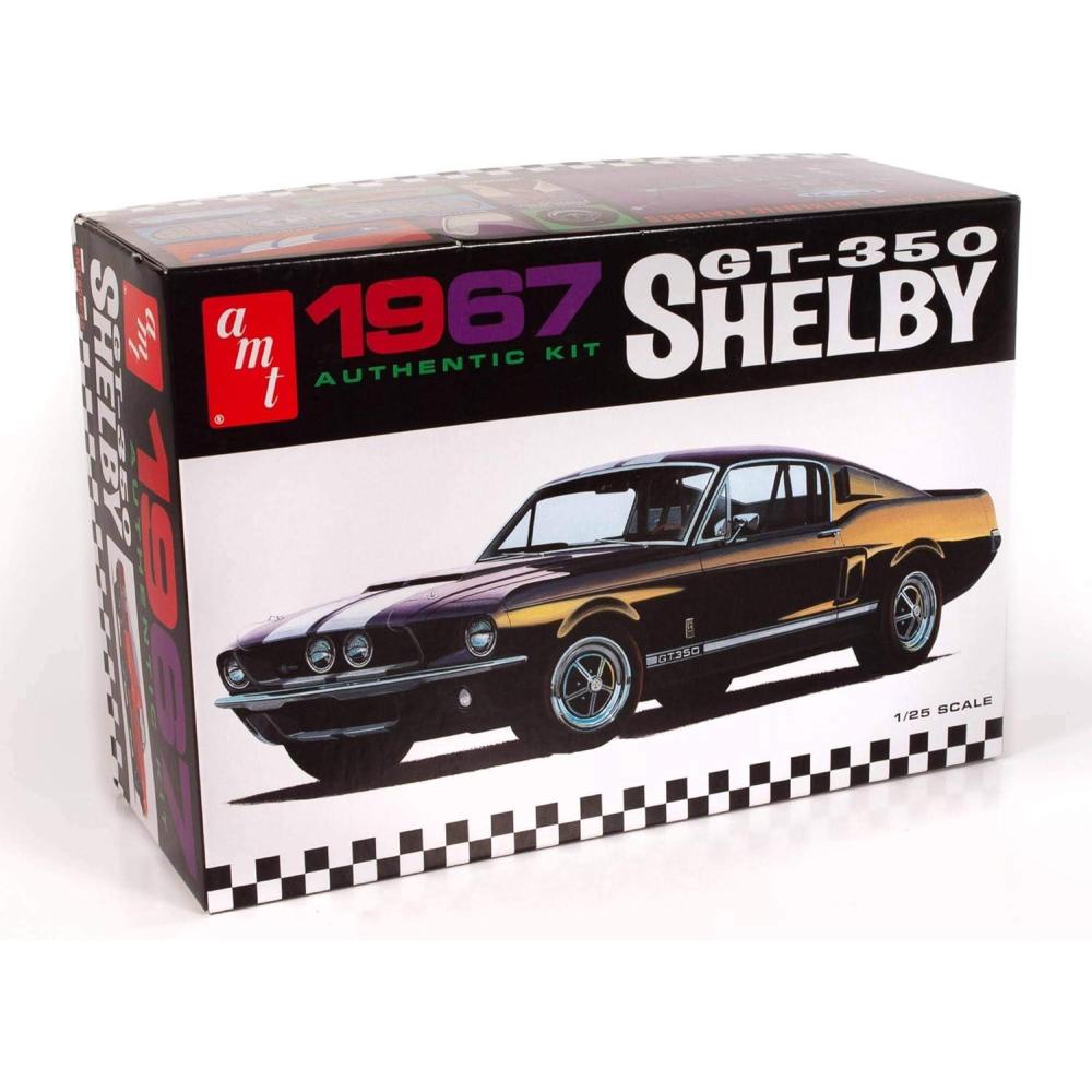 image:imageAMT Ford Louisville Short Hauler Morton Salt 125 Scale Model Kit1967 Ford Shelby GT350 Black