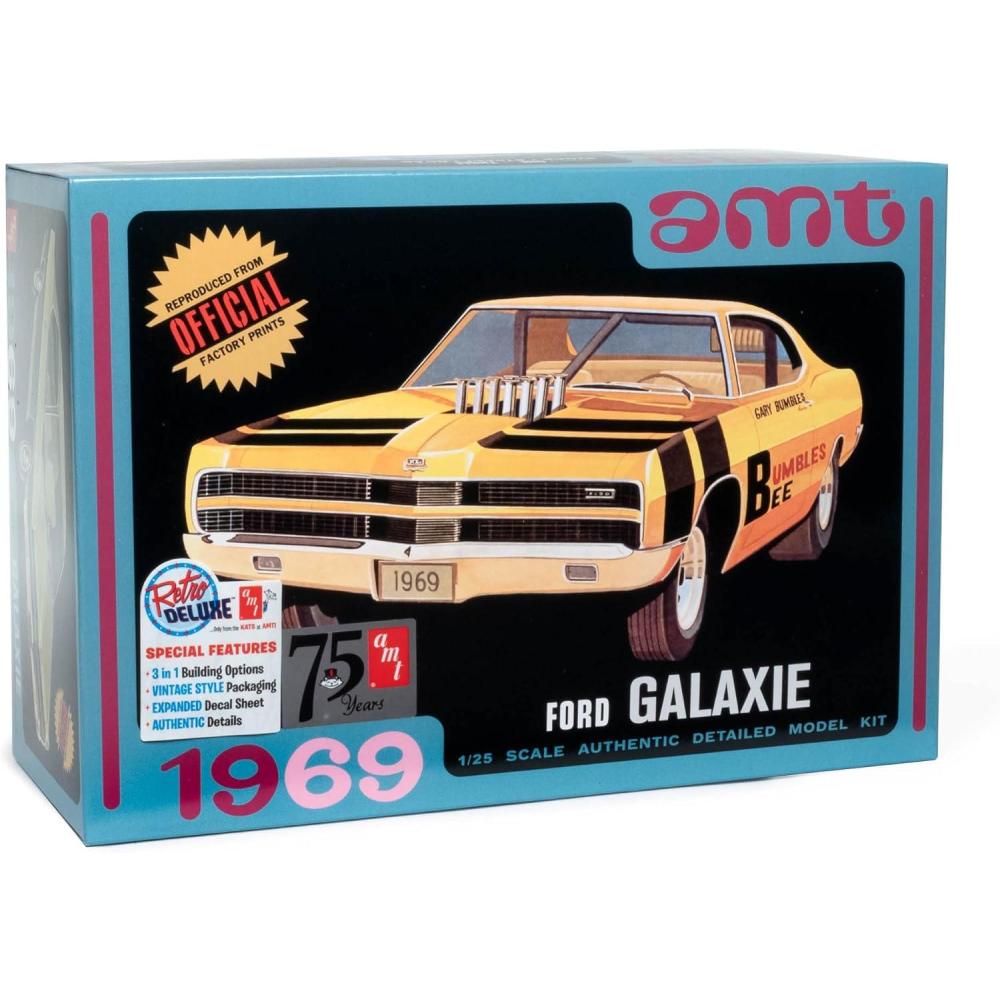 image:imageAMT Ford Louisville Short Hauler Morton Salt 125 Scale Model Kit1969 Ford Galaxie Hardtop