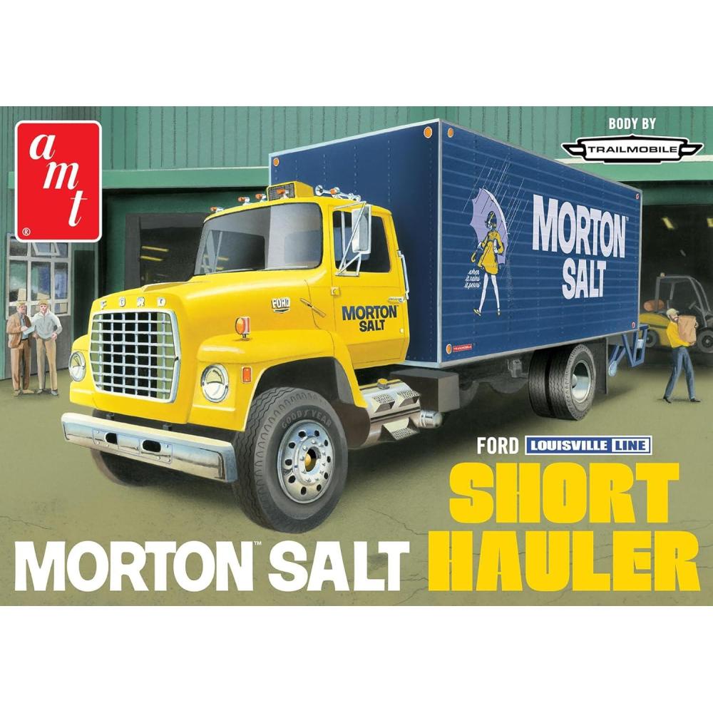 image:imageAMT Ford Louisville Short Hauler Morton Salt 125 Scale Model KitFord Louisville Short Hauler Morton Salt