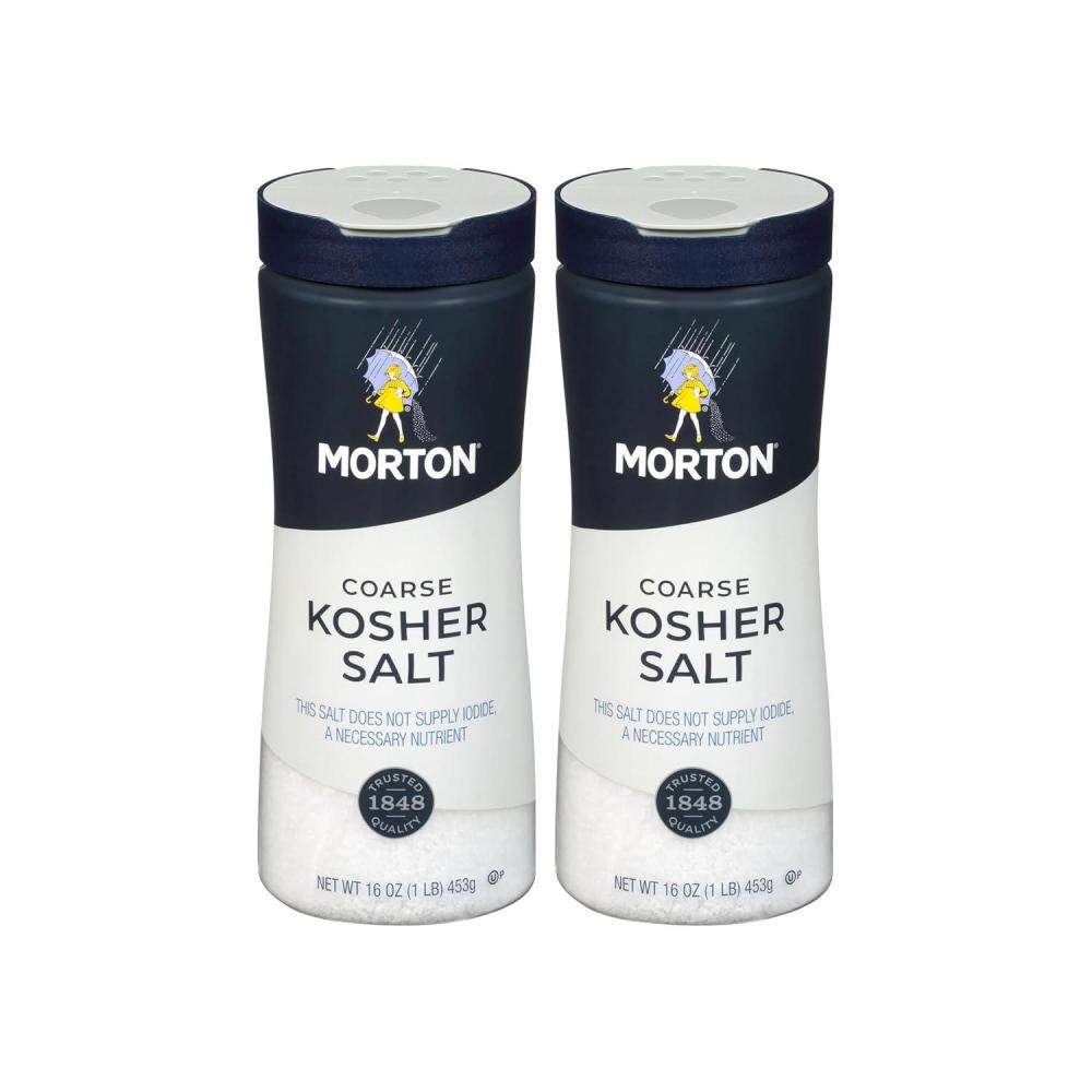 image:imageMorton Coarse Kosher Bottle 1Lb 2 Pack