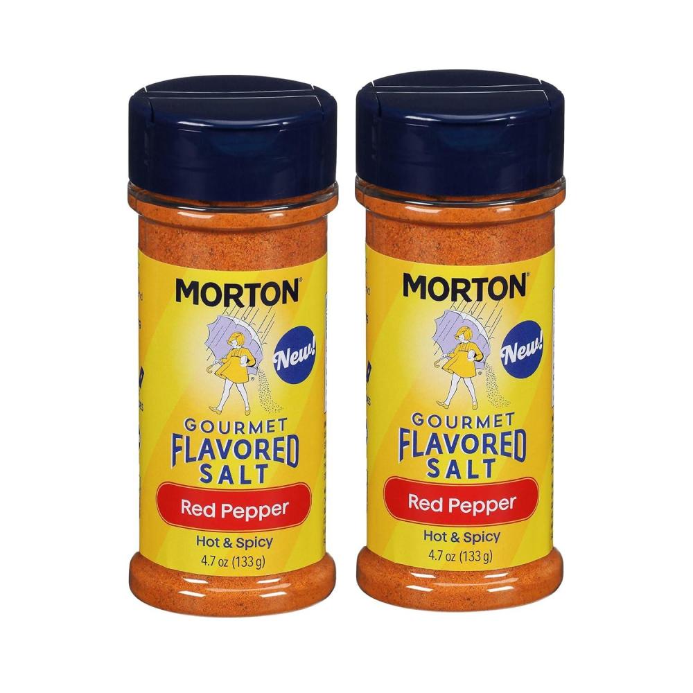 image:imageMorton Gourmet Flavored Salt Red Pepper 2 Pack