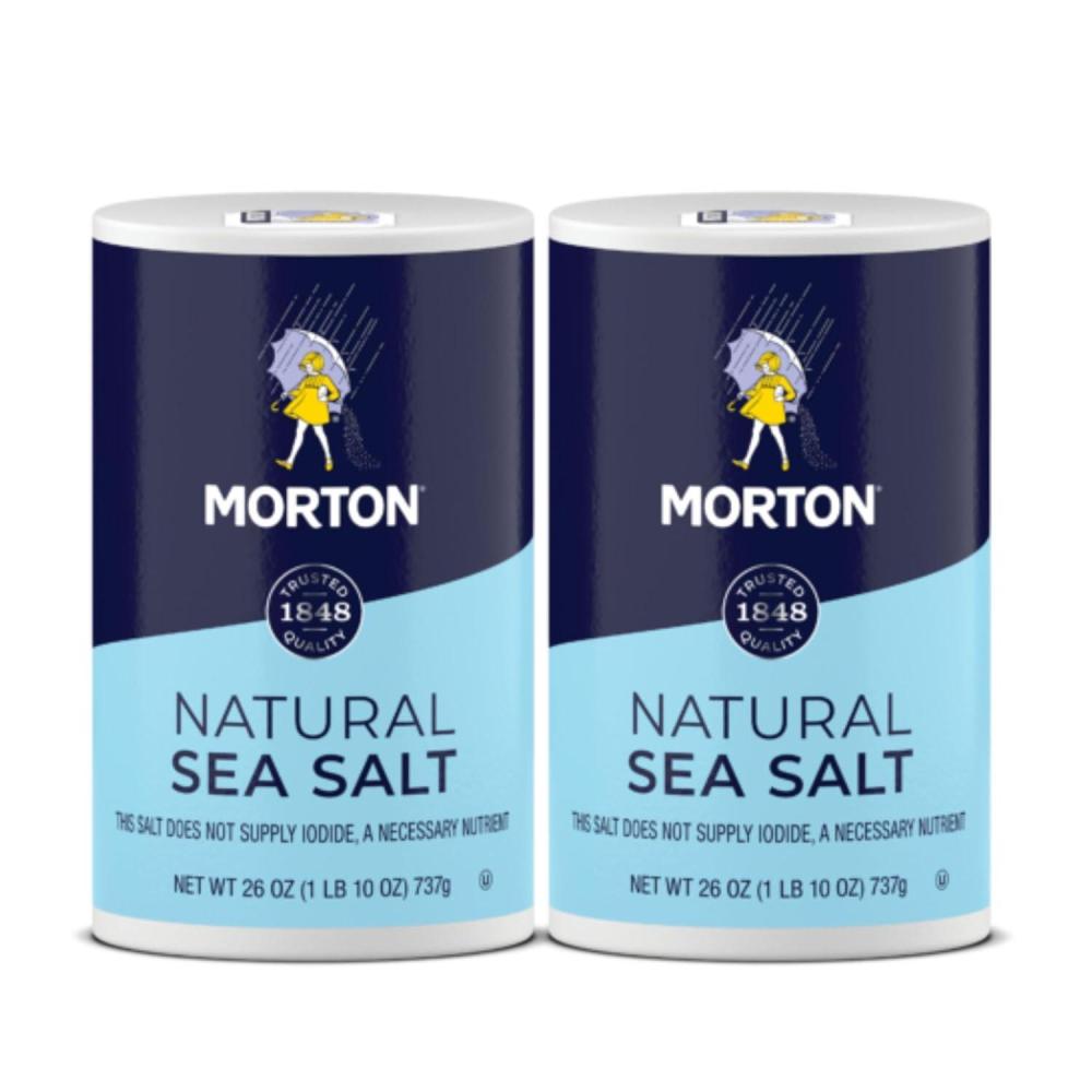 image:imageMorton Natural Sea Salt Round 26oz 2 Pack