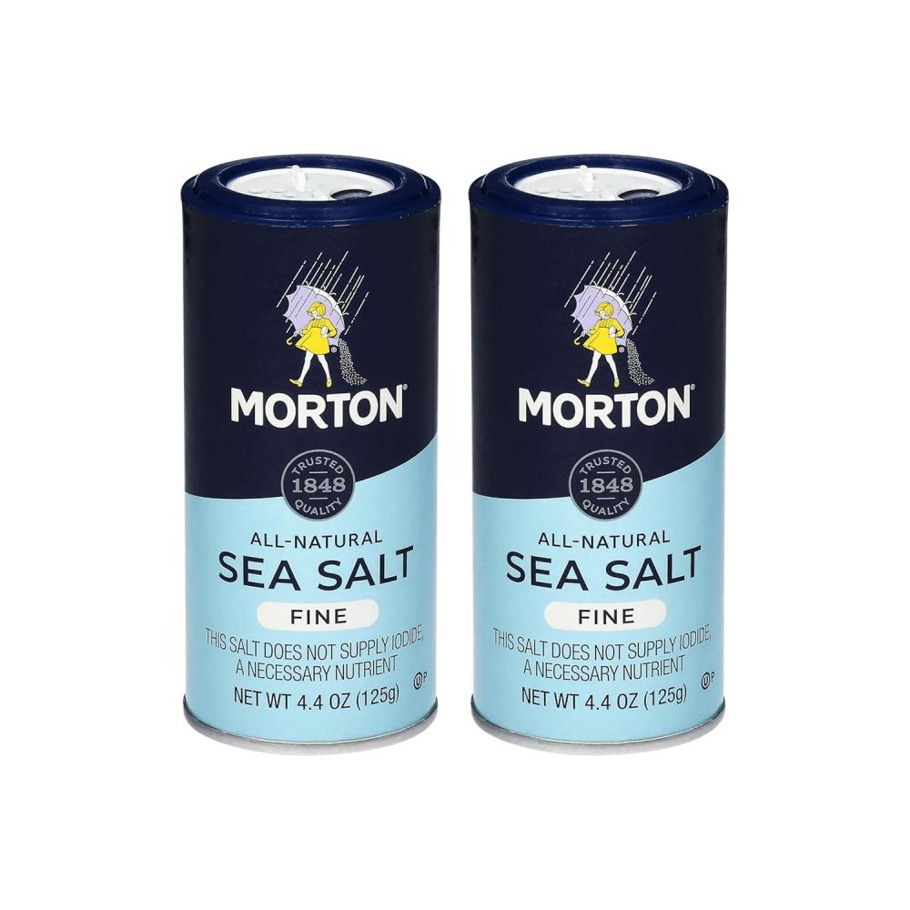 image:imageMorton Sea Salt Fine Shaker 44oz 2 Pack