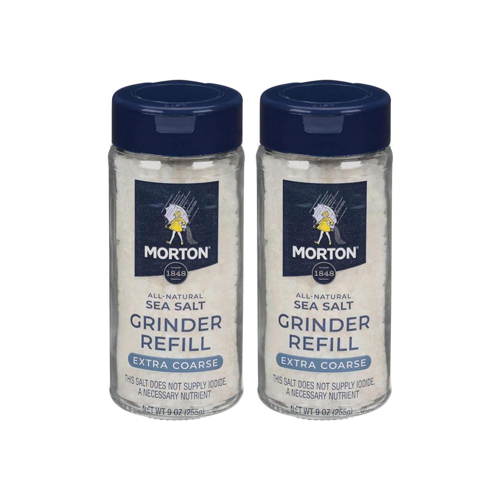 image:imageMorton Sea Salt Grinder Refill 9oz 2 Pack