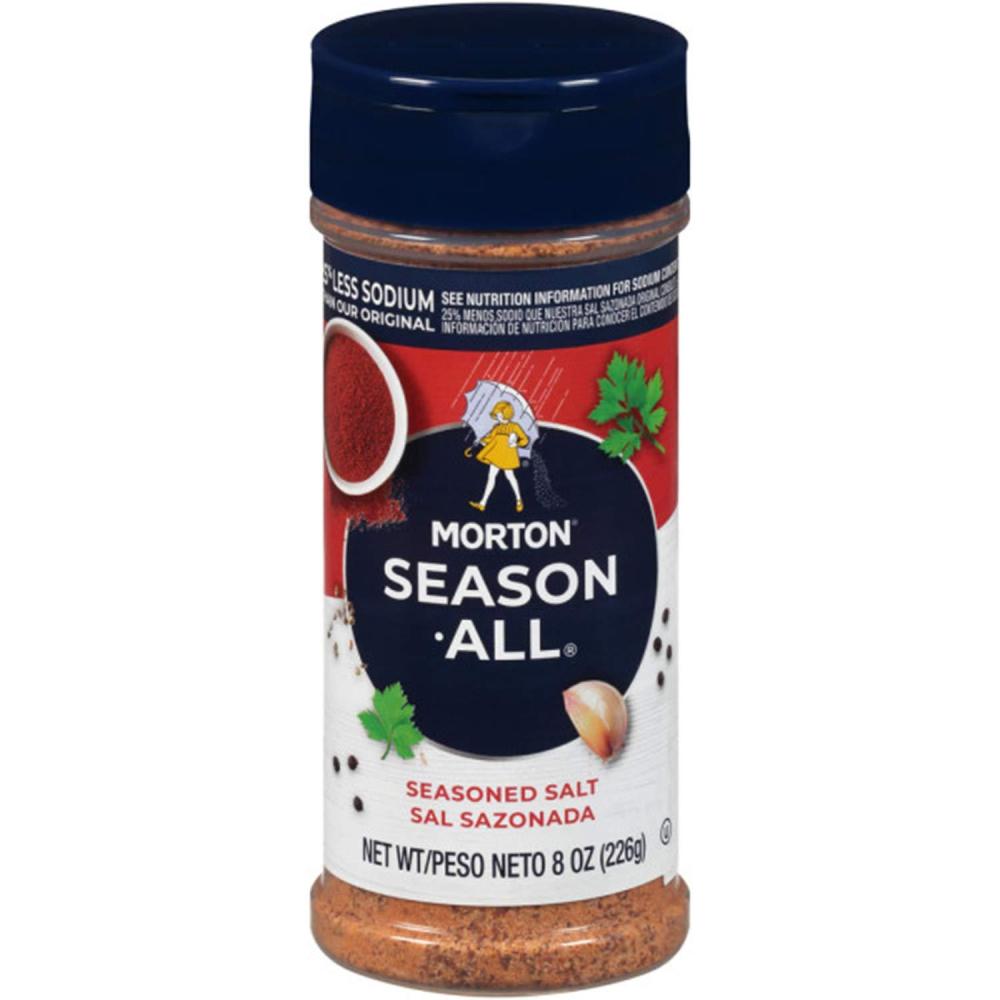 image:imageMorton SeasonAll Seasoned Salt Seasoning Salt with Less Sodium 8 Ounce Pack of 12