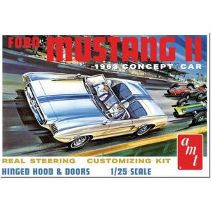 AMT Ford Louisville Short Hauler Morton Salt 1:25 Scale Model Kit(1963 Ford Mustang II Concept Car)