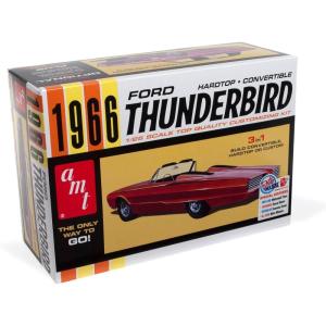 AMT Ford Louisville Short Hauler Morton Salt 1:25 Scale Model Kit(1966 Ford Thunderbird Hardtop/Convertible)