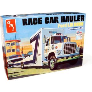 AMT Ford Louisville Short Hauler Morton Salt 1:25 Scale Model Kit(Ford LN 8000 Race Car Hauler)