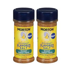 Morton Gourmet Flavored Salt Sweet Italian Herb (2 Pack)