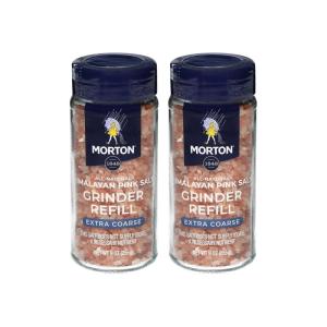 Morton Pink Salt Grinder Refill, 9oz, 2 Pack