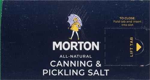 image:imageMorton box Canning and Pickling Salt 4 Lb Box Canning and Pickling Salt 4 Pound64 Ounce Pack of 1