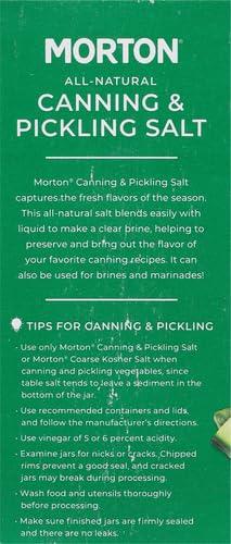 image:imageMorton box Canning and Pickling Salt 4 Lb Box Canning and Pickling Salt 4 Pound64 Ounce Pack of 2